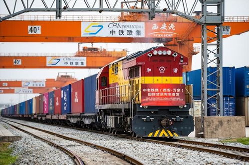 陜西西安首趟中老鐵路國(guó)際貨運(yùn)列車開行